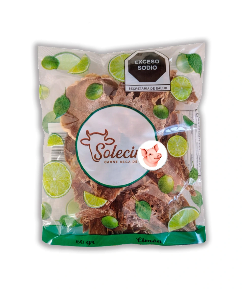 Cecina de Cerdo Sabor Limón