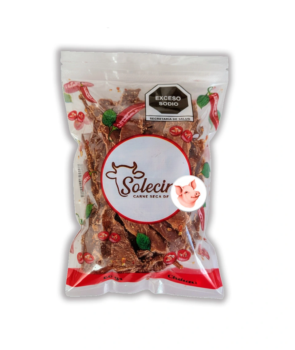Cecina de Cerdo Sabor Chile de Árbol